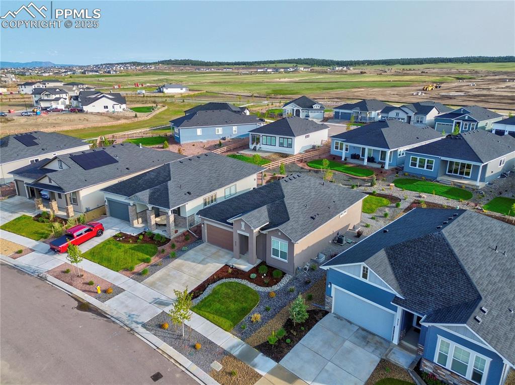 Image 7 of 45: Aerial perspective of suburban area