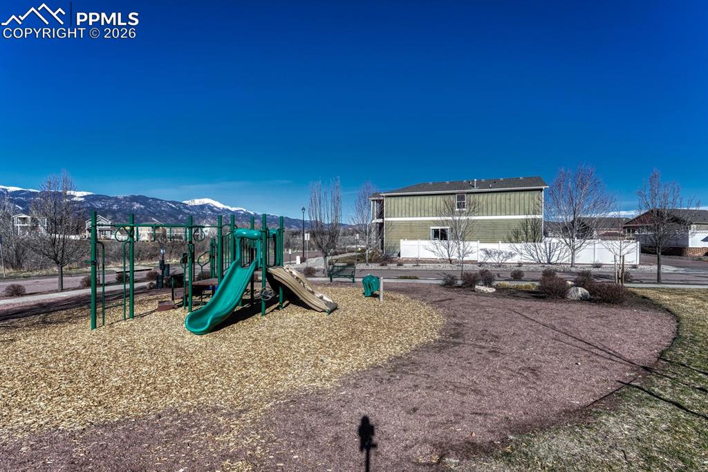 Image 4 of 50: Park with playground across the street