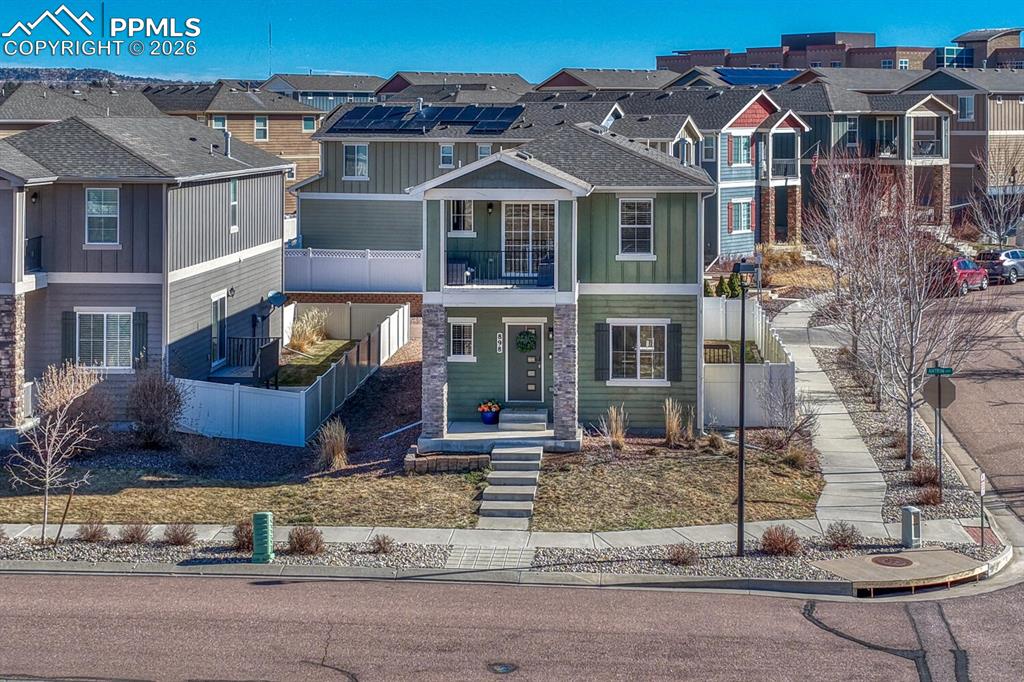 Image 5 of 50: Sunny southwest facing two story home