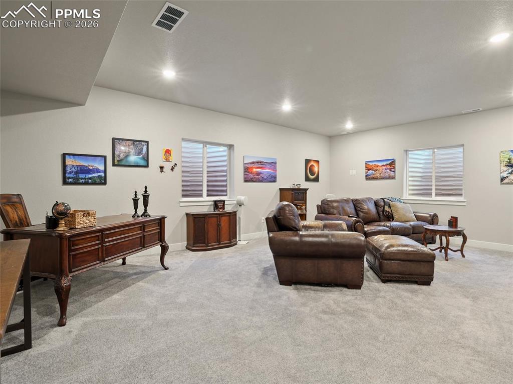 Image 40 of 47: secondary living space in Basement