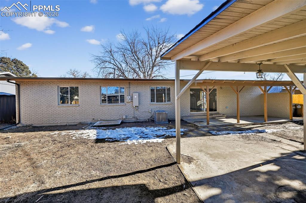 Image 30 of 35: Backyard with storage shed