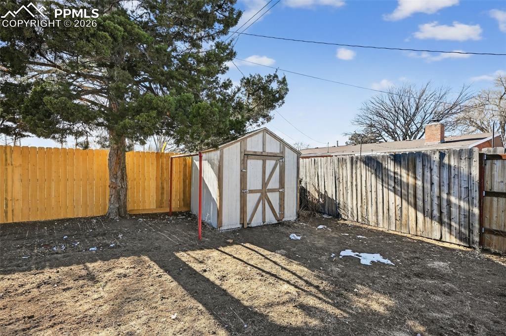 Image 34 of 35: Storage shed