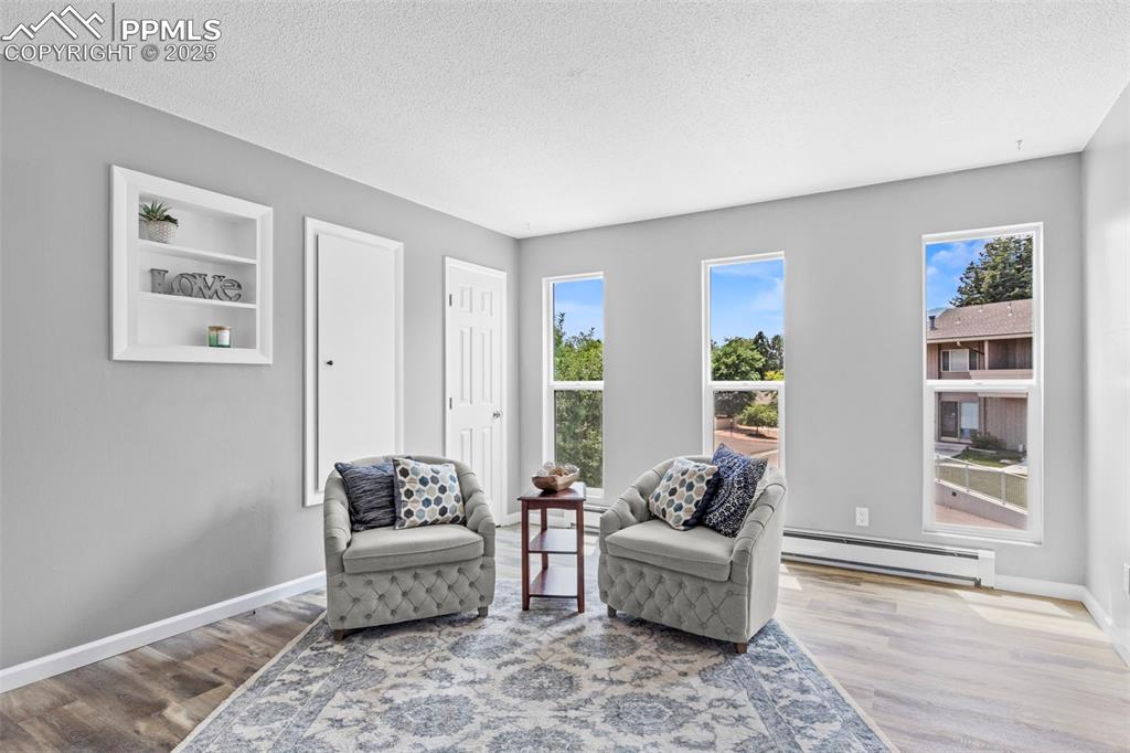 Image 12 of 44: Living space in F5 section of Condo