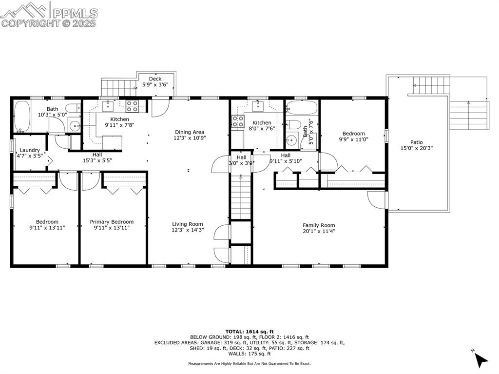 Image 43 of 44: View of floor plan / room layout- Perfect for multi-Generational living spa