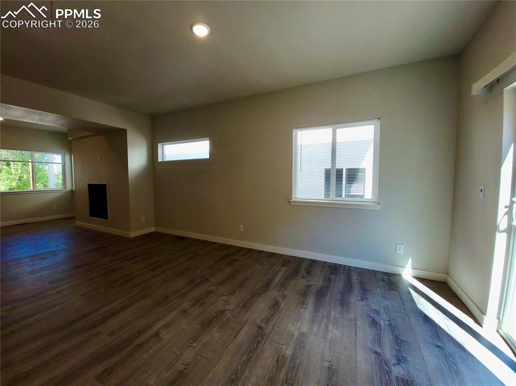 Image 11 of 47: Spacious dining area walks out to the back yard (example finishes)