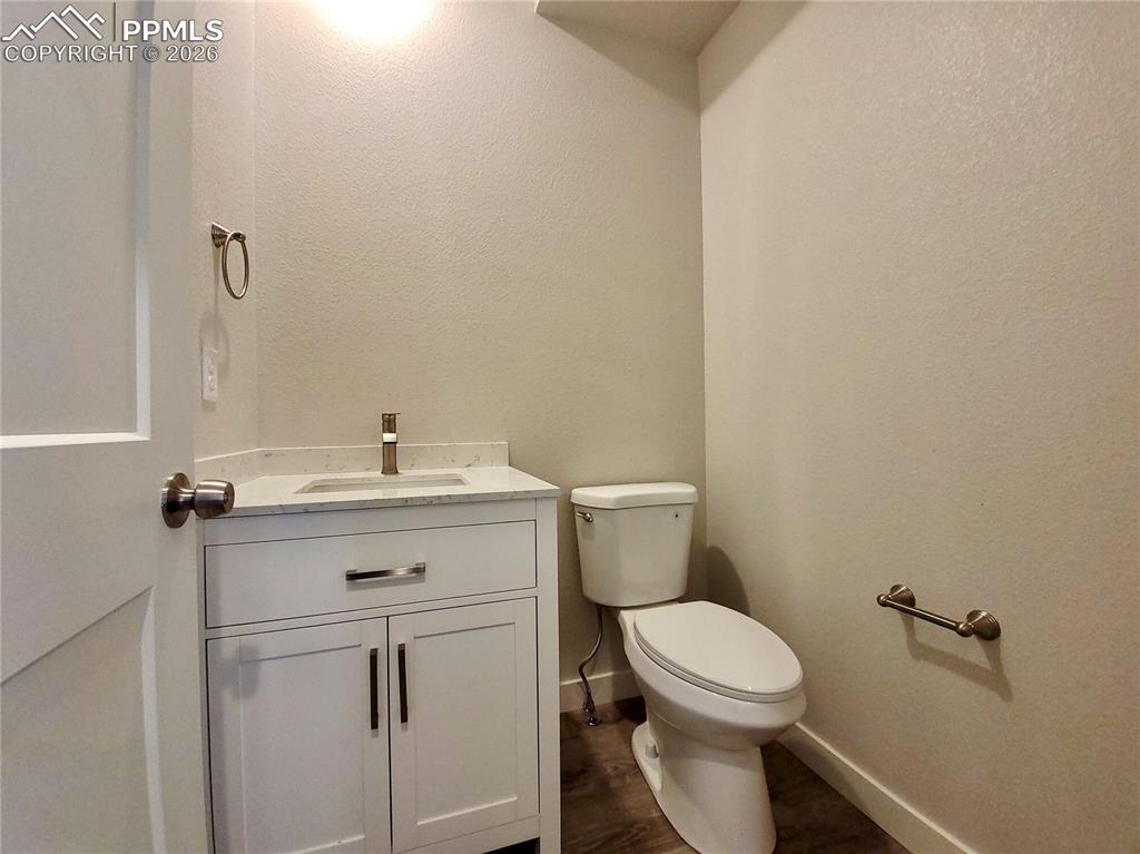 Image 12 of 47: Powder room for guests (example finishes)