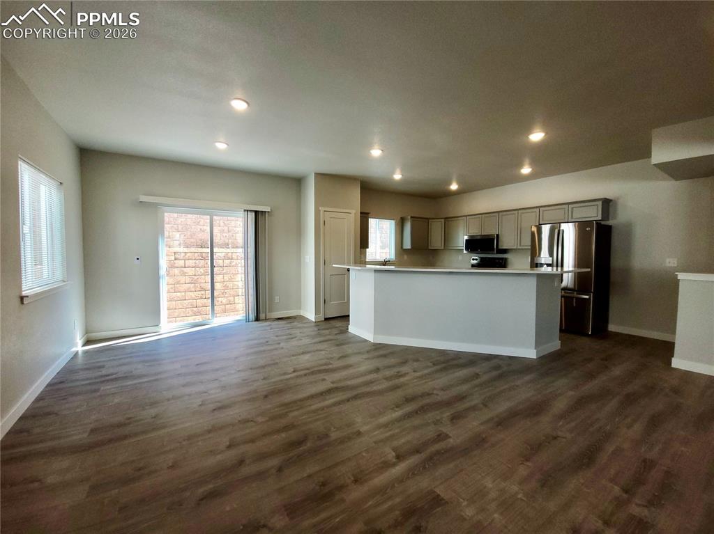 Image 7 of 47: 9ft ceilings, abundant can lighting, and plenty of windows to let in the su