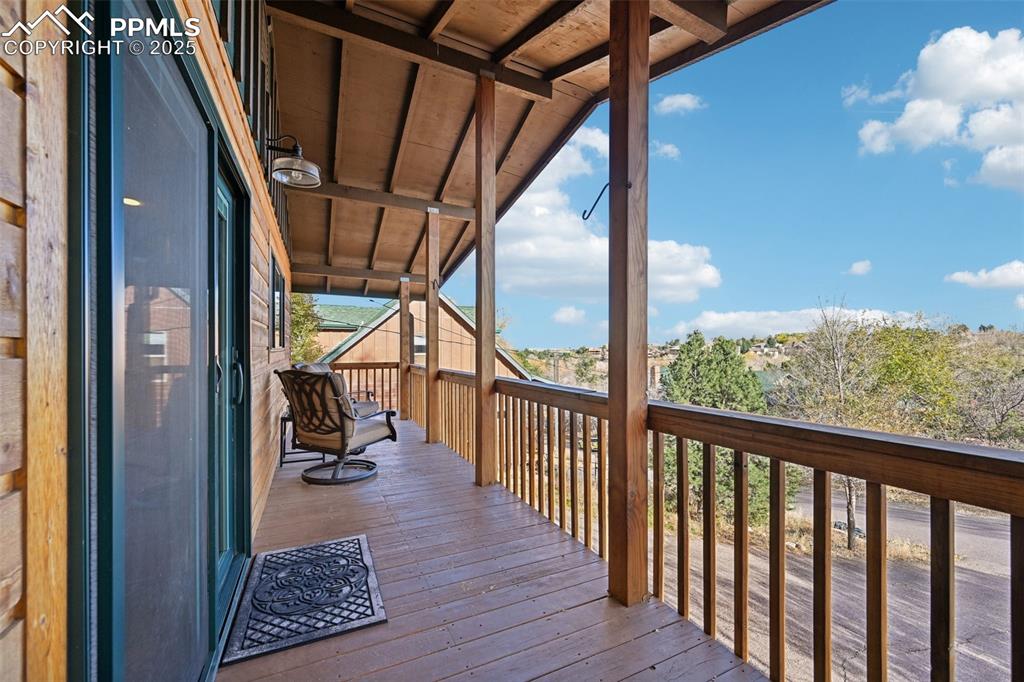 Image 11 of 42: Deck off dining room