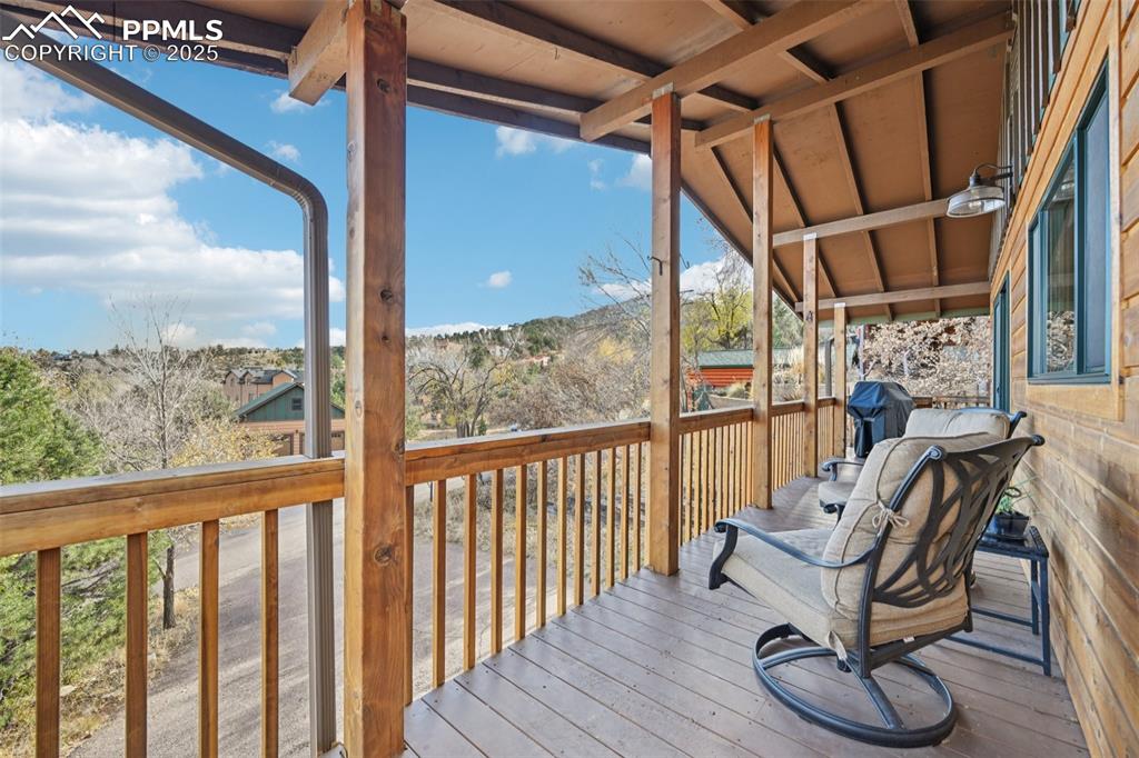 Image 12 of 42: Views from the deck