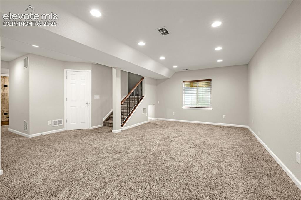 Image 36 of 44: Fantastic basement space!