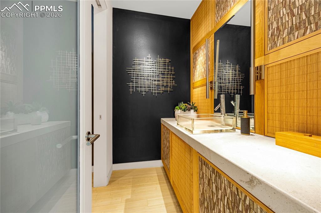 Image 21 of 48: Main level powder room