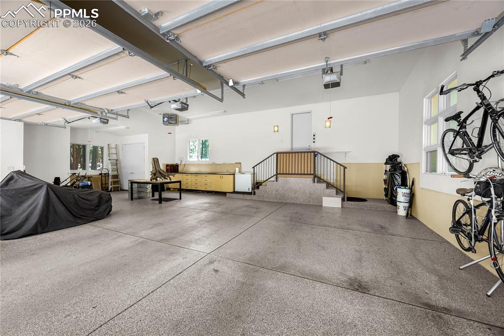 Image 41 of 48: Large storage closets in garage