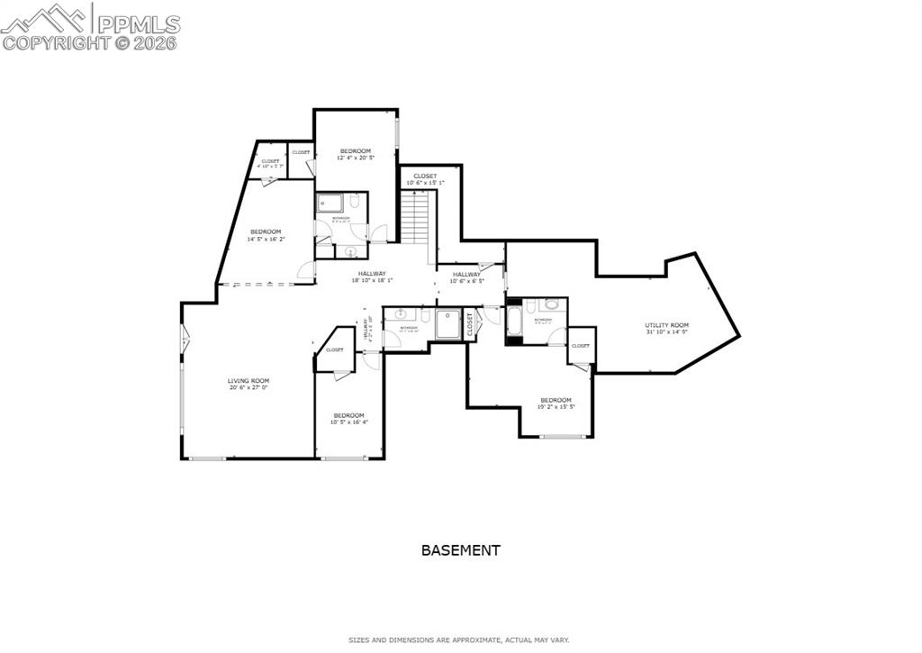 Image 48 of 48: Floorplan - lower level