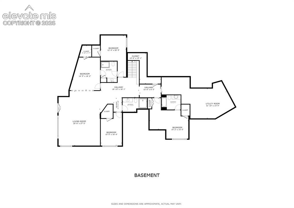 Image 49 of 49: Floorplan - lower level