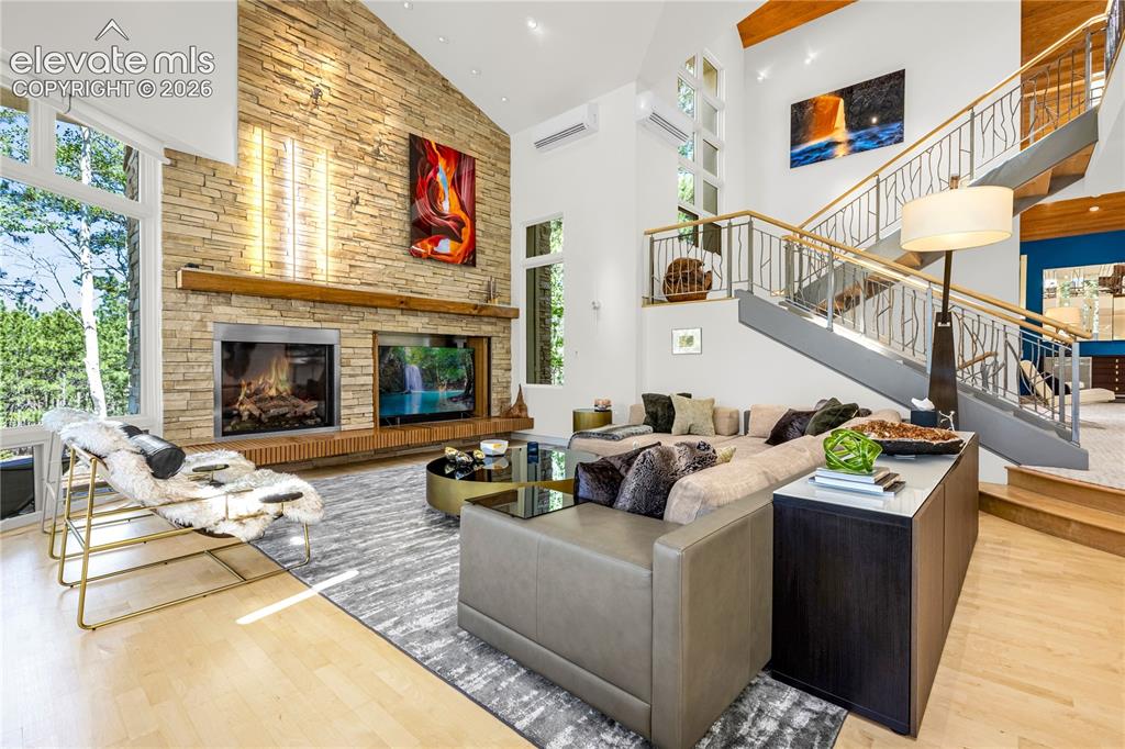 Image 9 of 49: Living room & abundant natural light