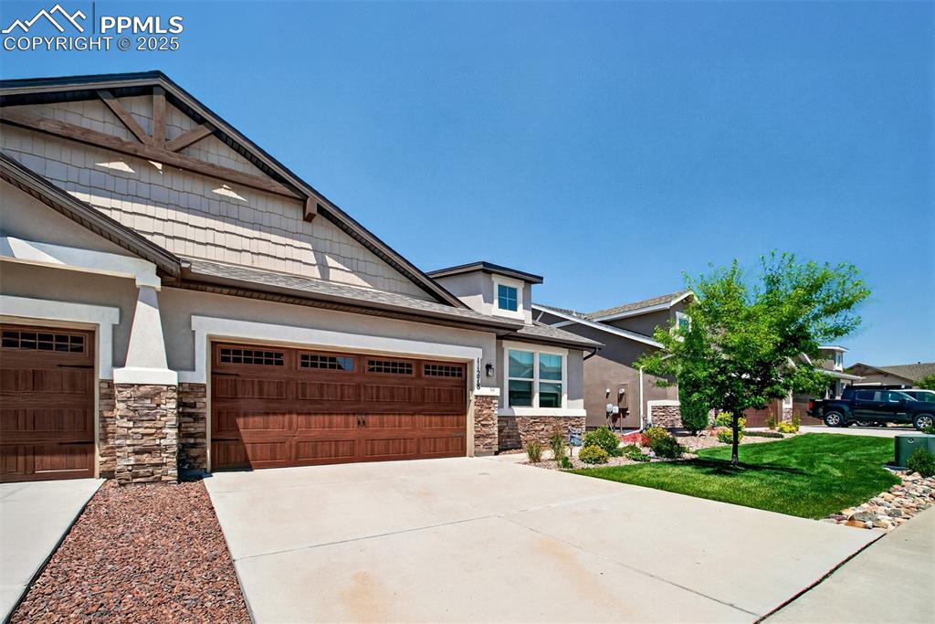 Image 36 of 39: Front of townhome