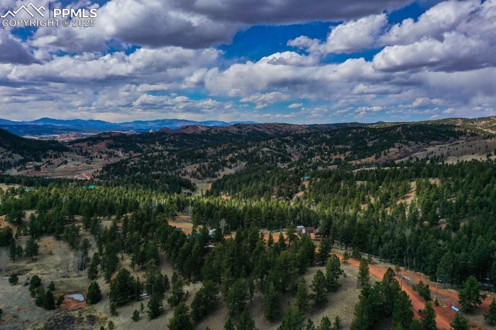Image 20 of 39: Mountain view featuring a view of trees
