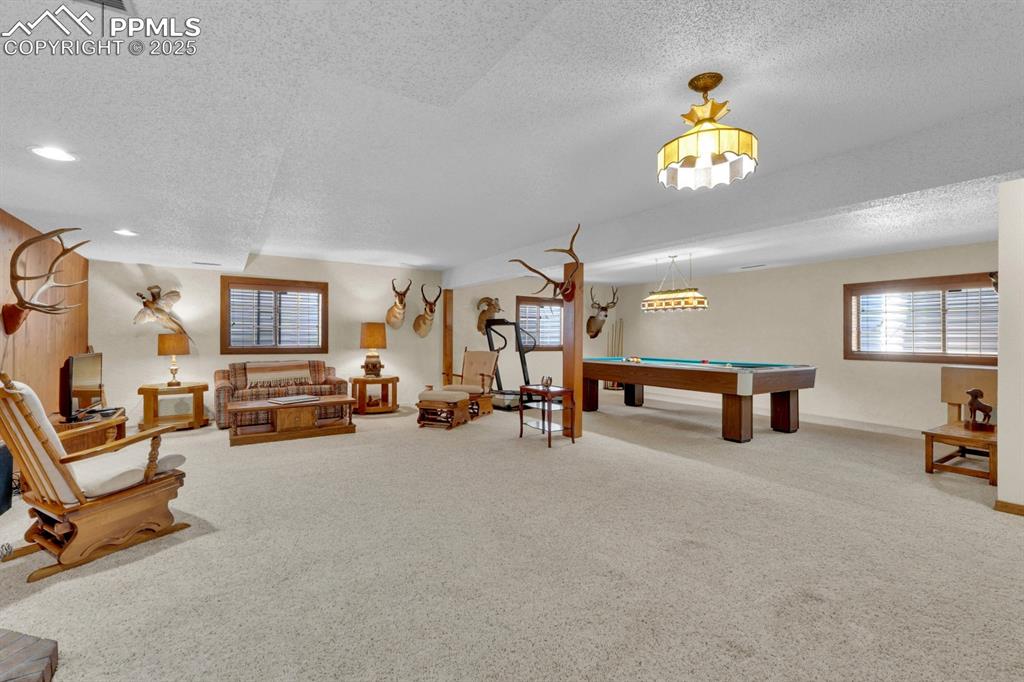 Image 29 of 47: Spacious rec room 