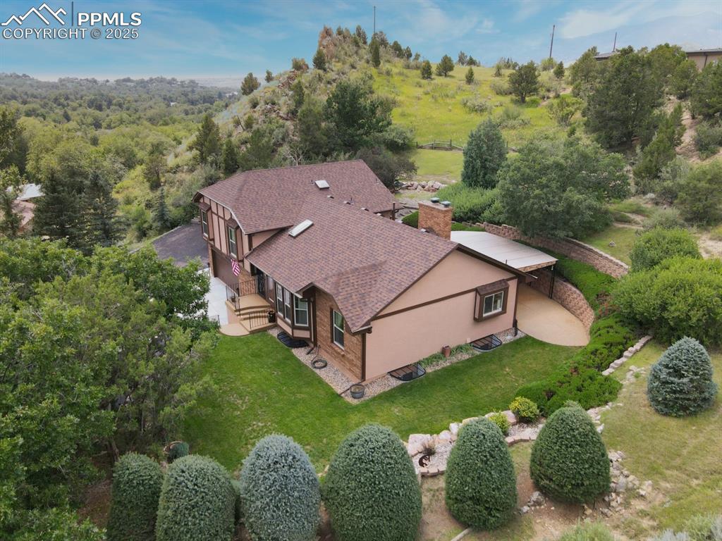 Image 5 of 47: Aerial view of property 