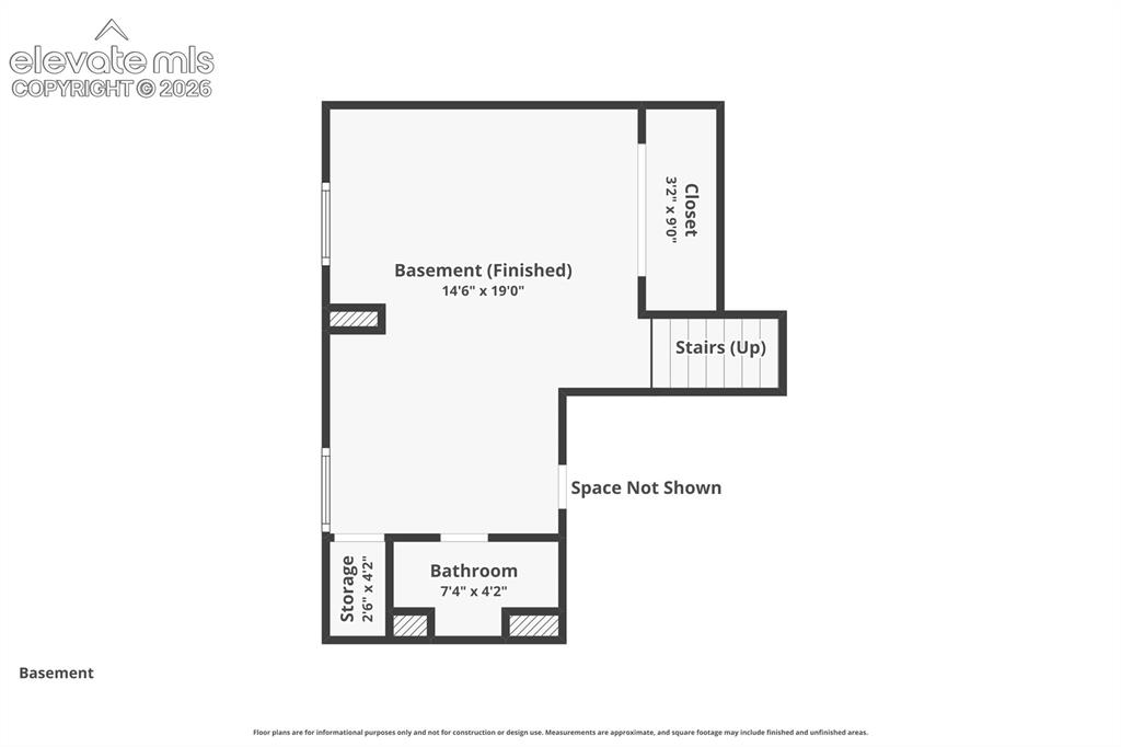 Image 48 of 49: Basement floor plan