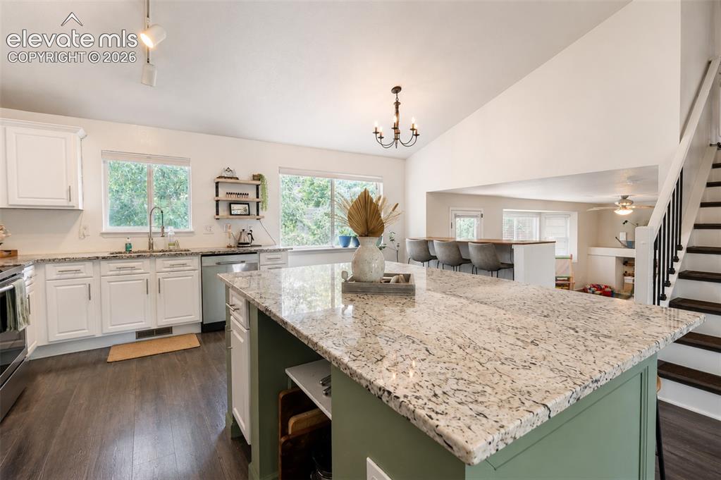 Image 8 of 49: Kitchen/living room - main floor