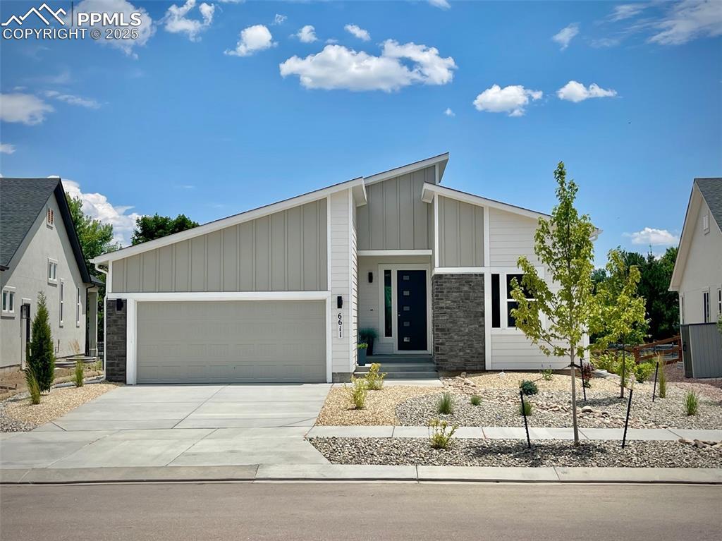 Caption: Front of Structure