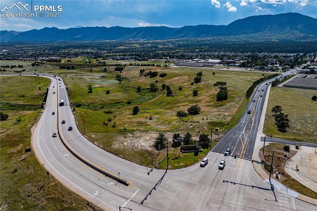 Image 6 of 13: Looking across Lot B from the Intersection of I-25 and Second Street
