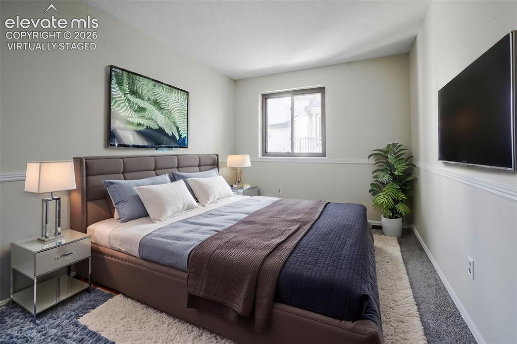 Image 15 of 18: Virtually Staged 2nd Bedroom