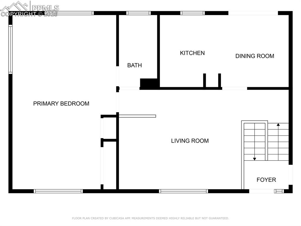 Image 43 of 44: Upper Level Floor Plan