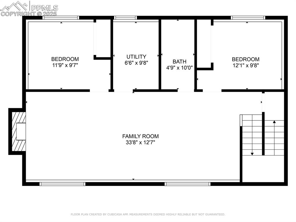 Image 44 of 44: Lower Level Floor Plan