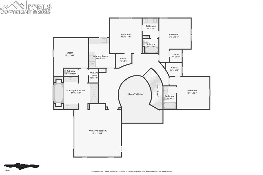 Image 43 of 44: View of floor plan / room layout