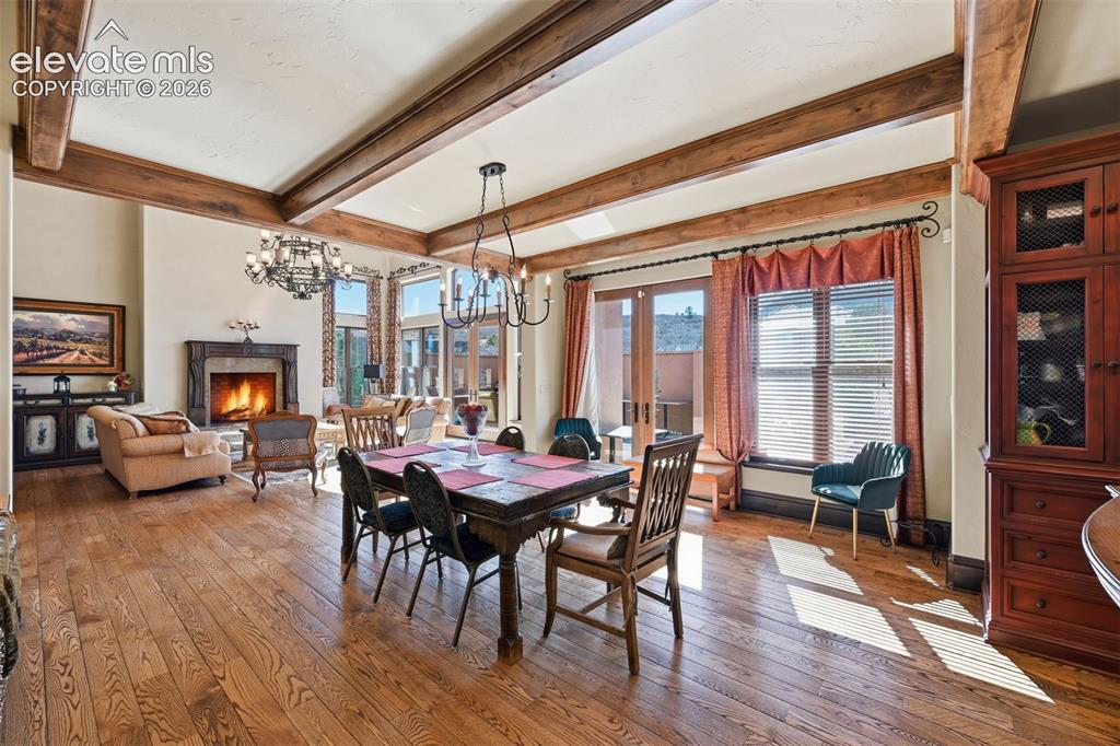 Image 10 of 49: Large dining/bonus area off kitchen