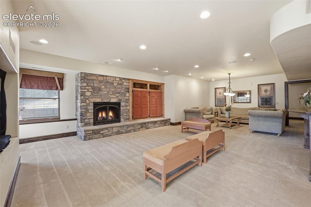 Image 24 of 49: additional livng space in basement