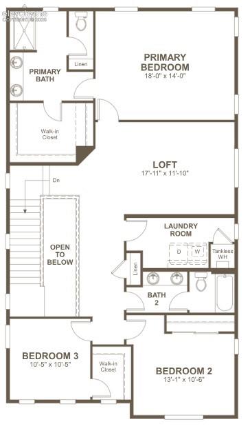 Image 3 of 3: Second Floor