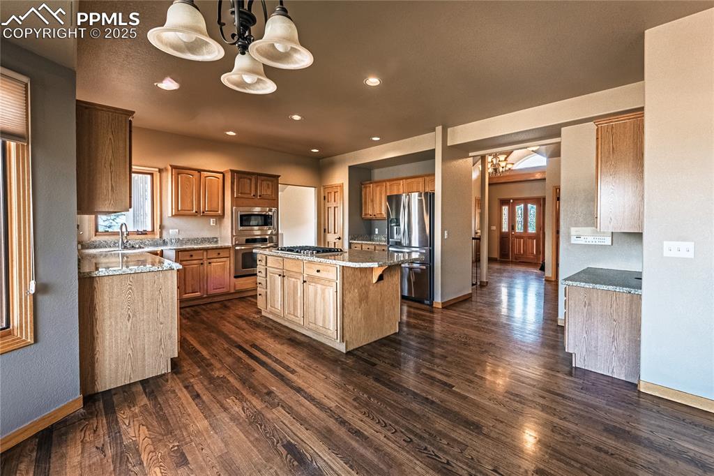 Image 17 of 45: Eat in Kitchen area featuring large windows that
provide abundant natural 