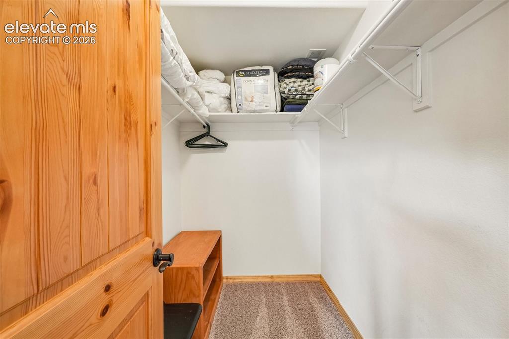 Image 40 of 50: Walk in closet off bedroom 3