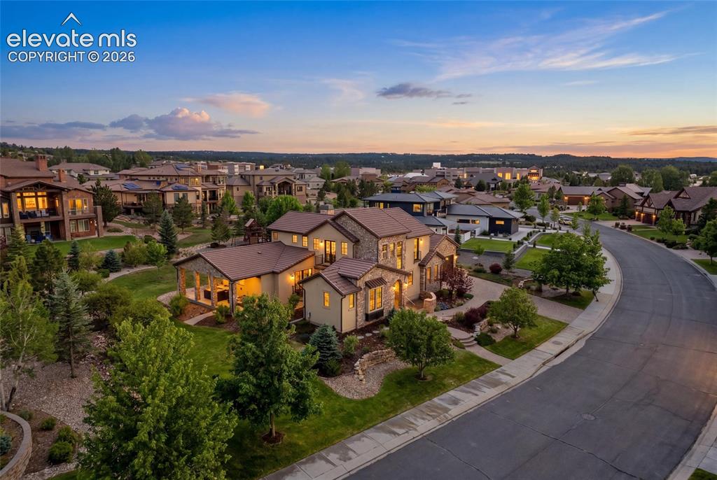 Image 1 of 46: Exterior with beautiful views of Pikes Peak out the front.