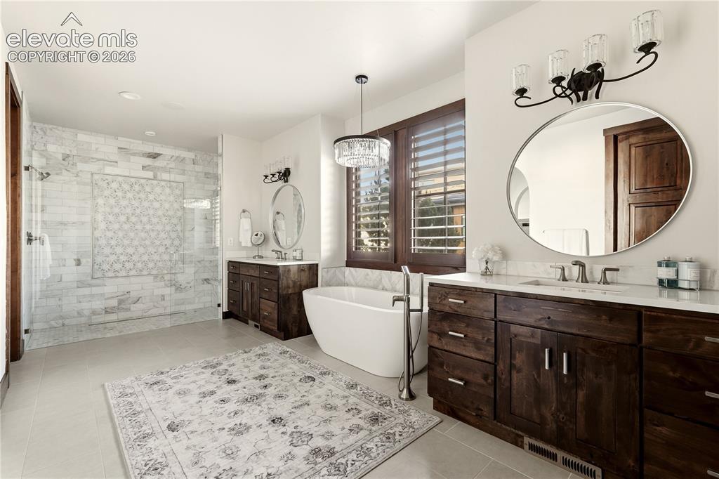 Image 20 of 46: Updated primary bathroom