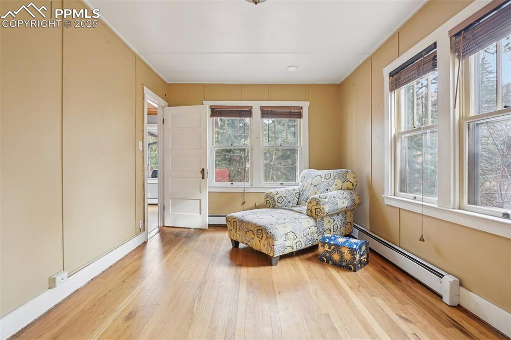 Image 18 of 43: Bedroom 2 off living room