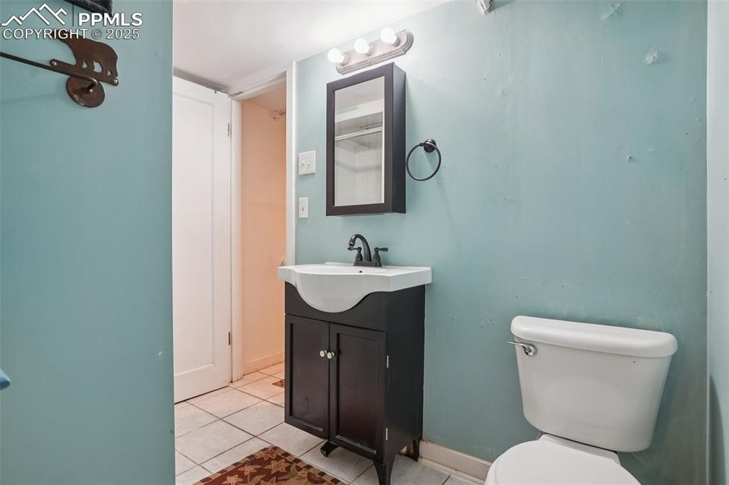 Image 37 of 43: 3/4 bathroom on the lower level