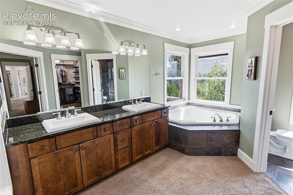 Image 19 of 43: Upper Level Master Bath