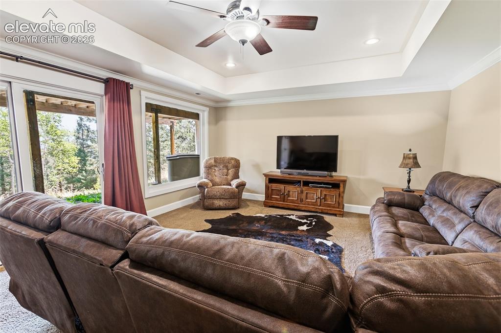 Image 28 of 43: Lower Level Family Room