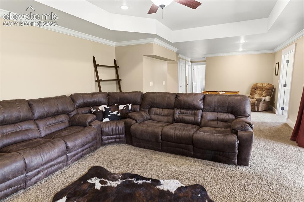 Image 29 of 43: Lower Level Family Room