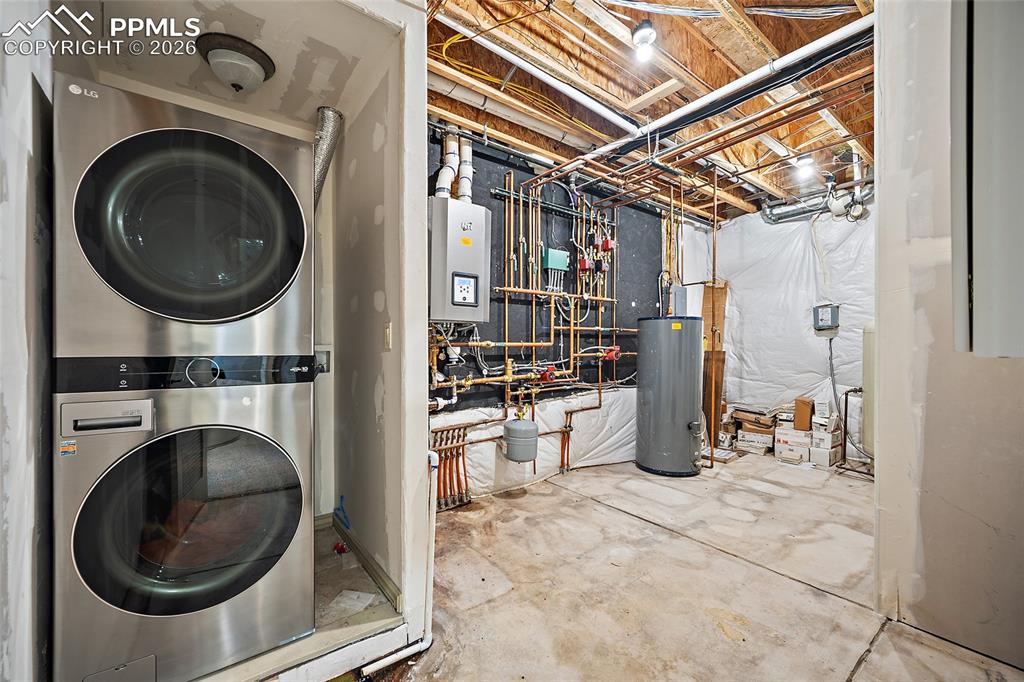 Image 37 of 47: Radient heating in the basement