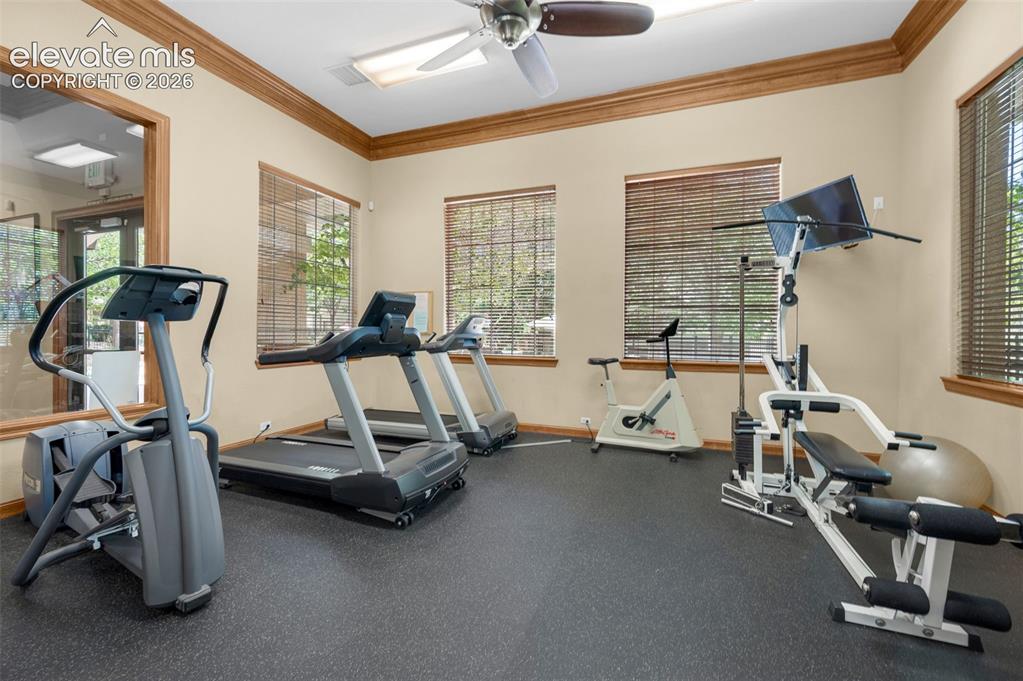 Image 37 of 43: Gym included in HOA fee