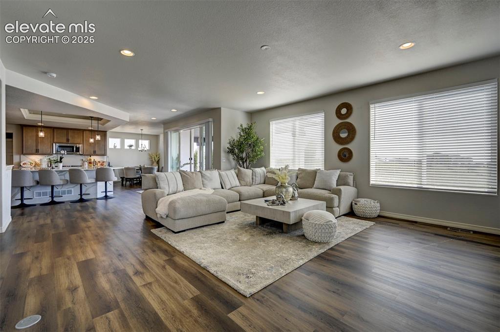 Image 11 of 45: Open-concept living 