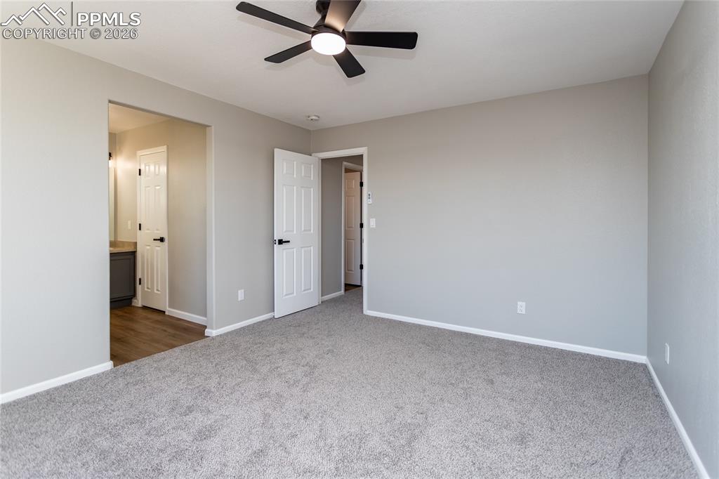 Image 32 of 42: Spacious, and offset from the 2 secondary bedrooms.