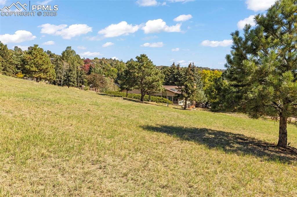 Image 44 of 46: View of green lawn with a view of rural / pastoral area