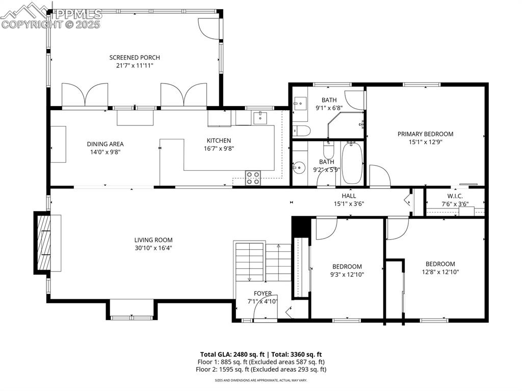 Image 46 of 46: View of home floor plan