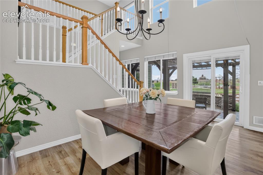 Image 3 of 26: Walk-out dining area